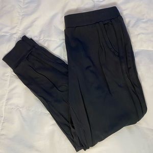 Grey Fabletics Zipper Legged Joggers